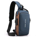 Mochila Anti-Furto com Senha USB Slim Bag