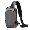 Mochila Anti-Furto com Senha USB Slim Bag