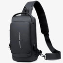 Mochila Anti-Furto com Senha USB Slim Bag