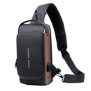 Mochila Anti-Furto com Senha USB Slim Bag
