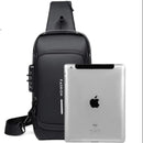 Mochila Anti-Furto com Senha USB Slim Bag